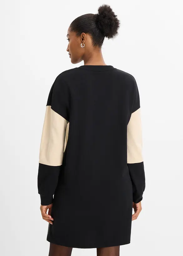 Abito in felpa di puro cotone, bonprix