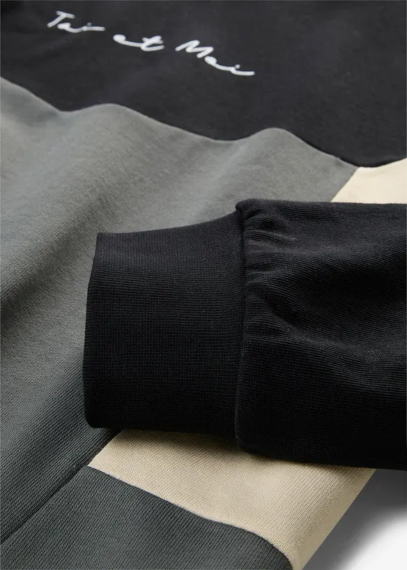 Abito in felpa di puro cotone, bonprix