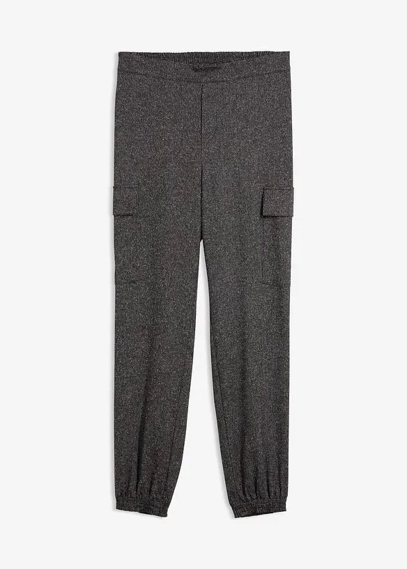 Pantaloni cargo in misto viscosa, bonprix