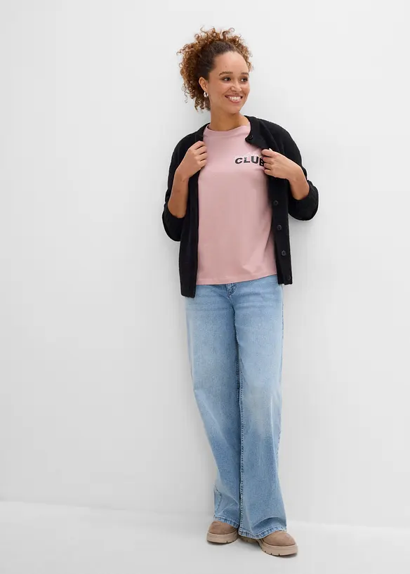 T-shirt in puro cotone biologico, bonprix