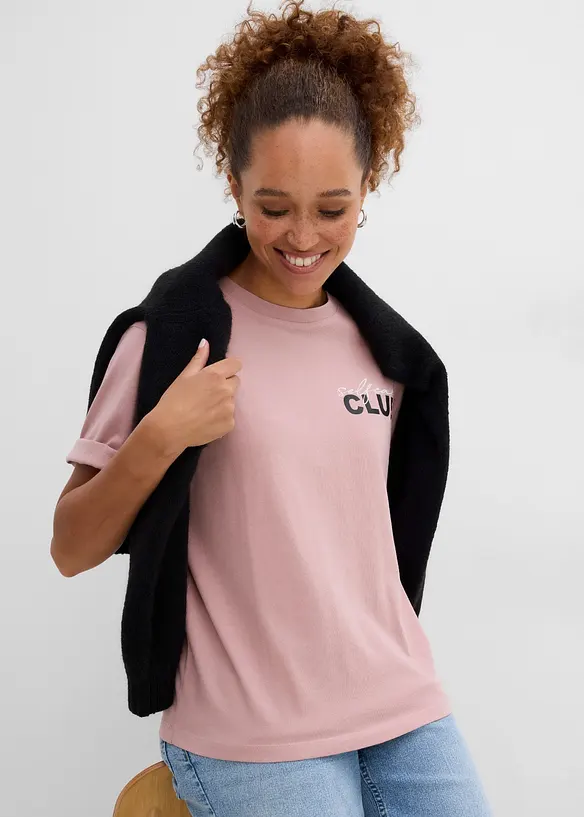T-shirt in puro cotone biologico, bonprix