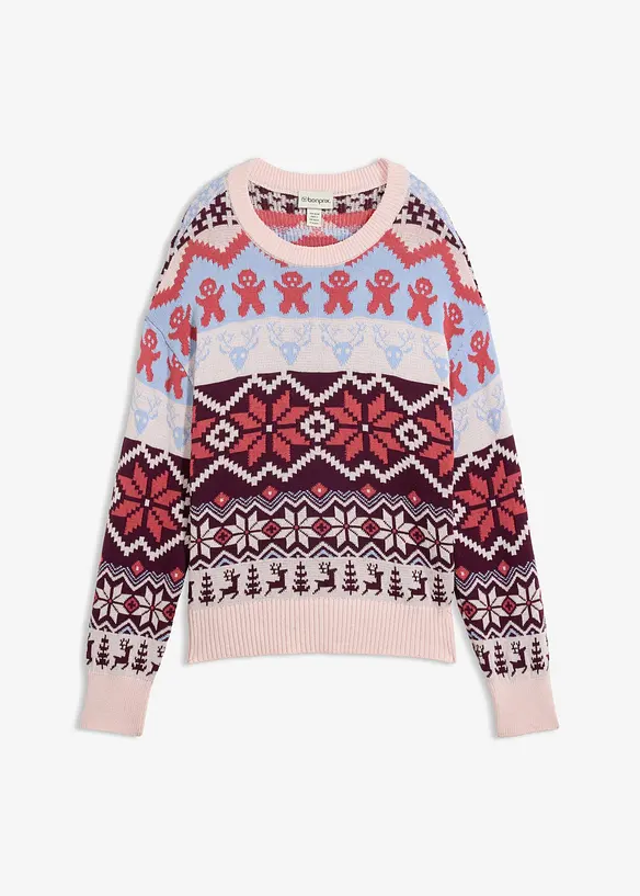 Maglione in misto cotone, bonprix
