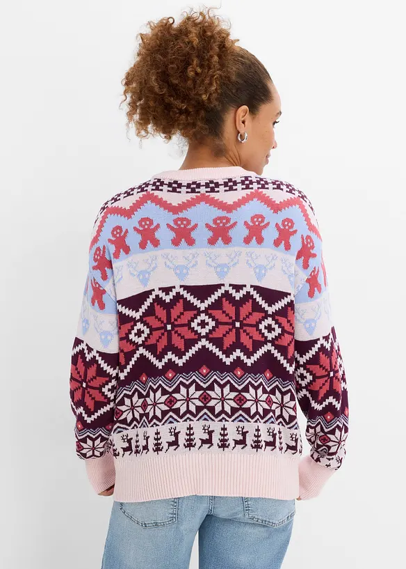 Maglione in misto cotone, bonprix