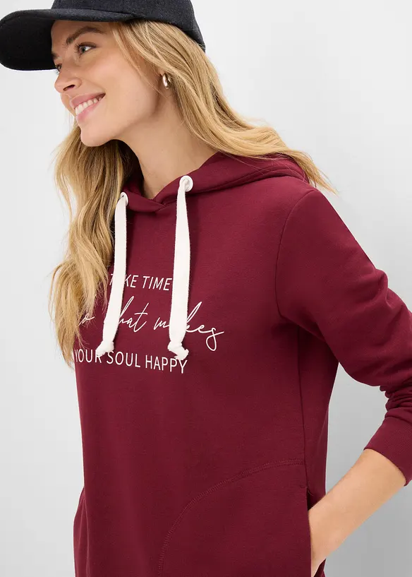 Tuta sportiva con felpa lunga e leggings (set 2 pezzi), bonprix