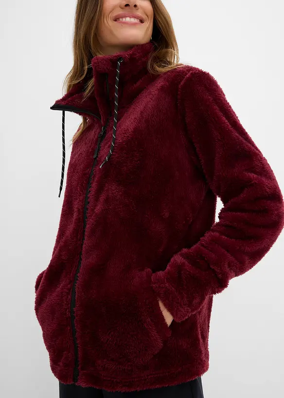 Giacca in pile teddy, bonprix