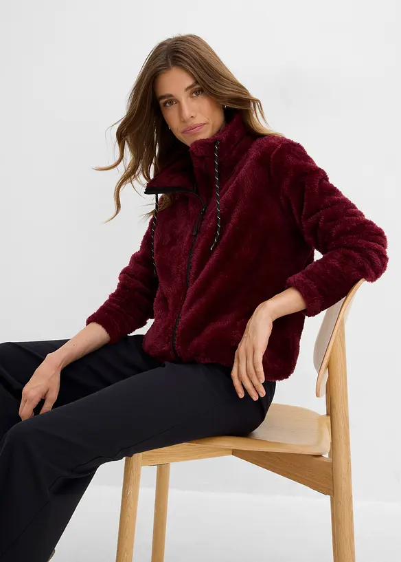 Giacca in pile teddy, bonprix
