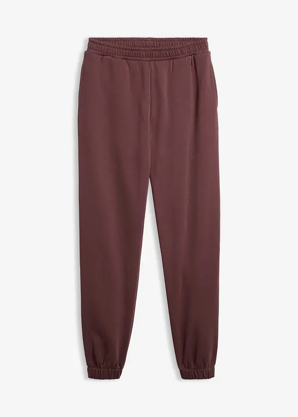 Pantaloni in felpa di puro cotone, bonprix