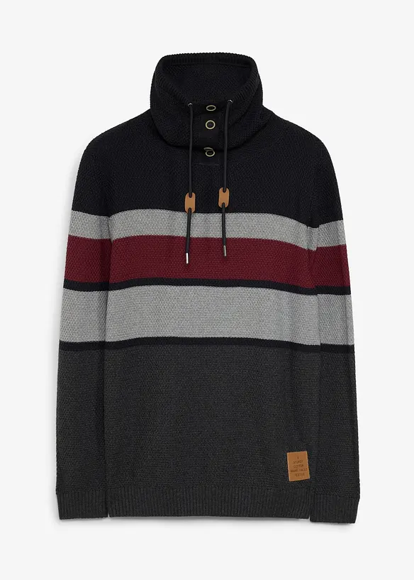 Maglione in  filato grosso di puro cotone, bonprix