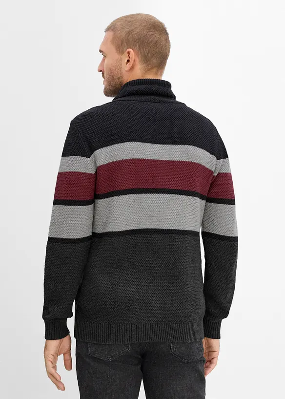 Maglione in  filato grosso di puro cotone, bonprix