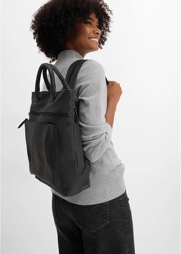 Zaino con tasche esterne, bonprix
