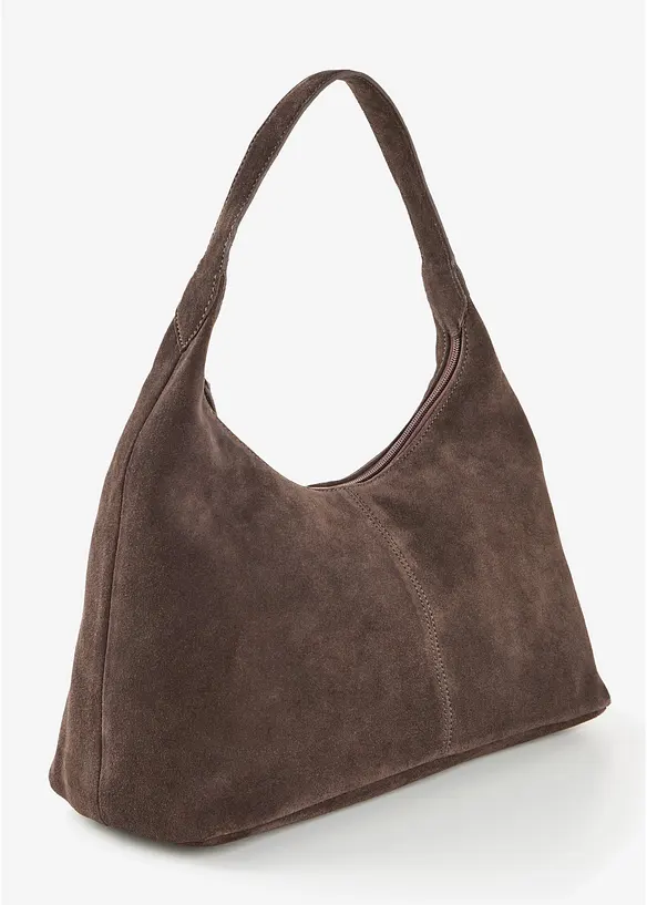 Borsa shopper in pelle scamosciata, bonprix