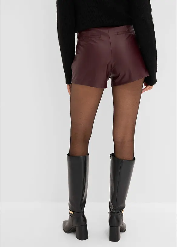 Shorts in similpelle, bonprix