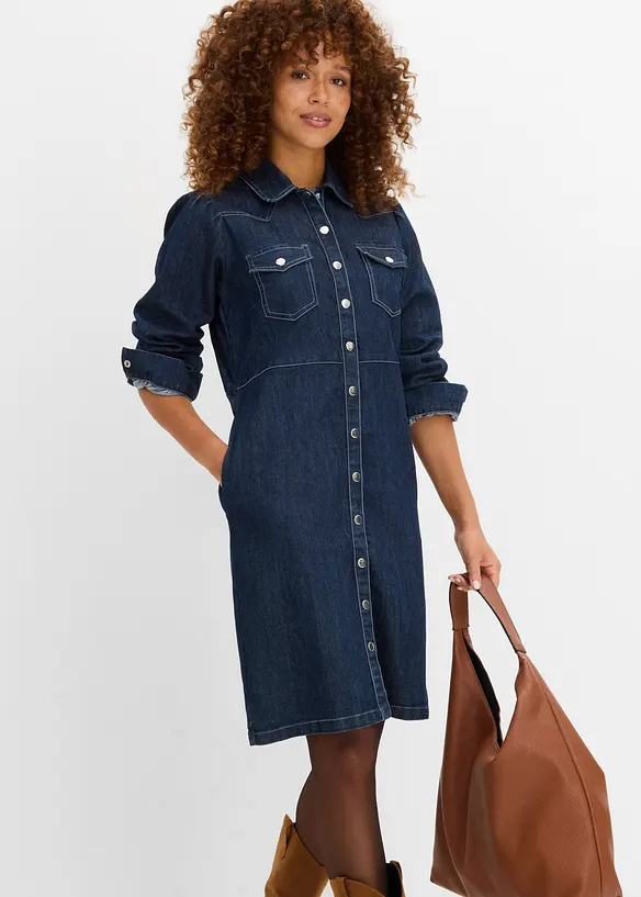 Abito di jeans corto, bonprix