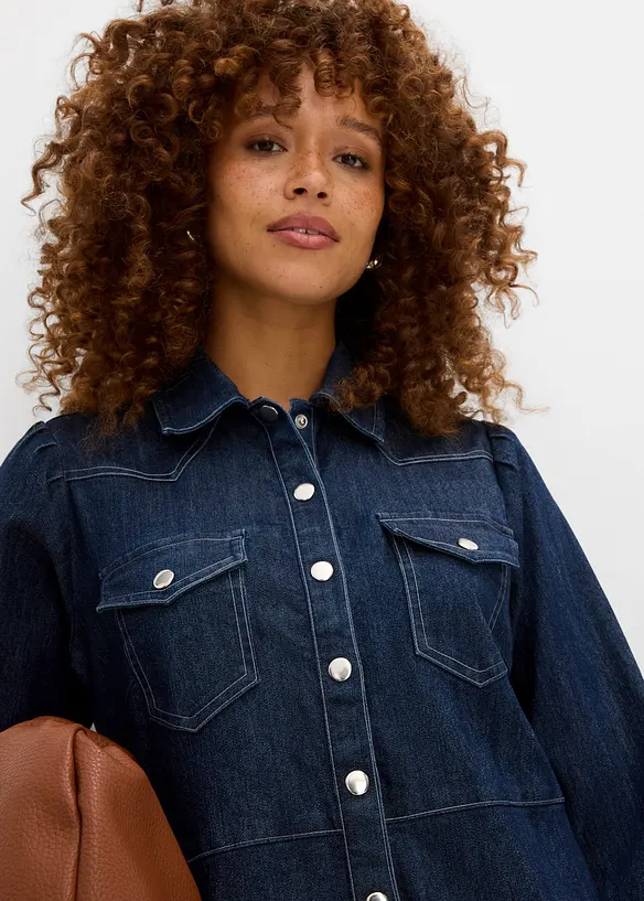Abito di jeans corto, bonprix
