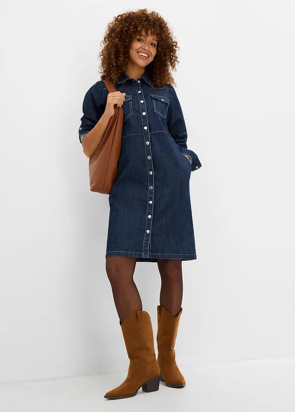 Abito di jeans corto, bonprix