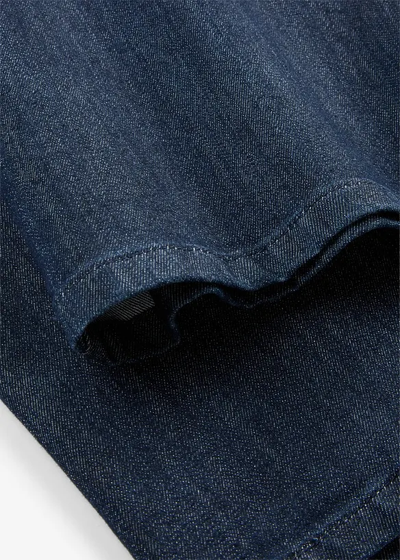 Jeans straight, vita media, bonprix