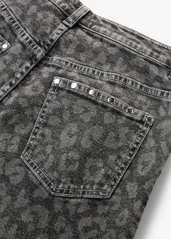 Jeans straight, vita alta, bonprix