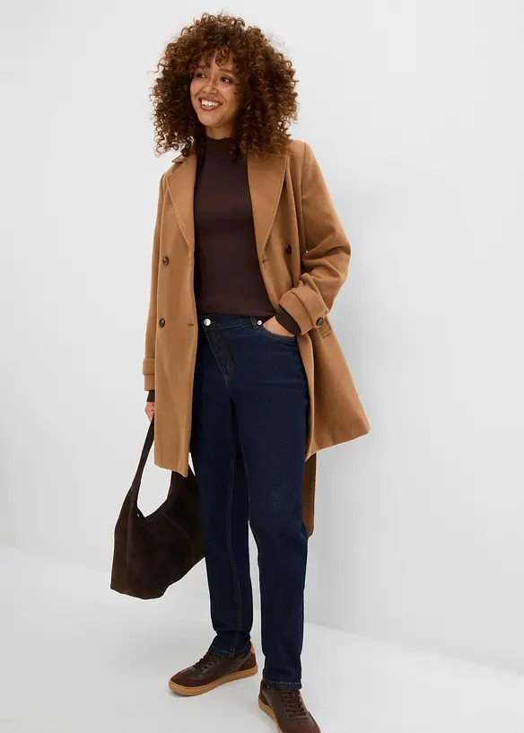 Mom jeans, vita alta, bonprix