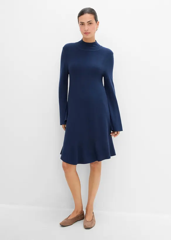 Abito in maglia di misto viscosa morbido, bonprix