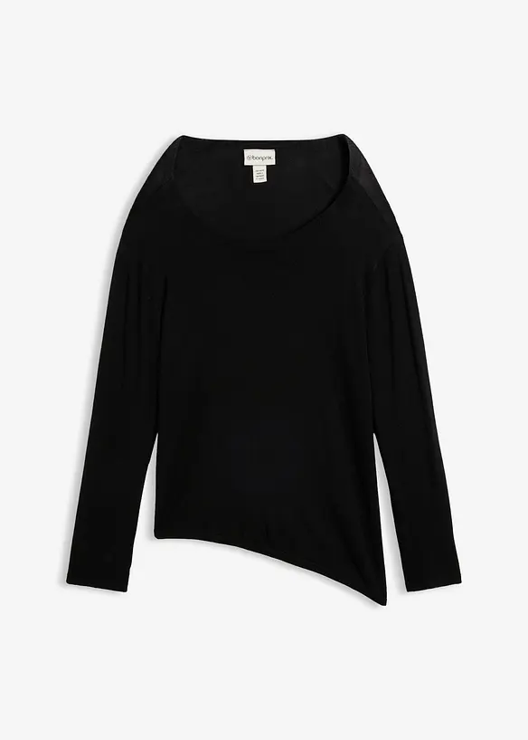 Maglione in filato fine di misto viscosa, bonprix