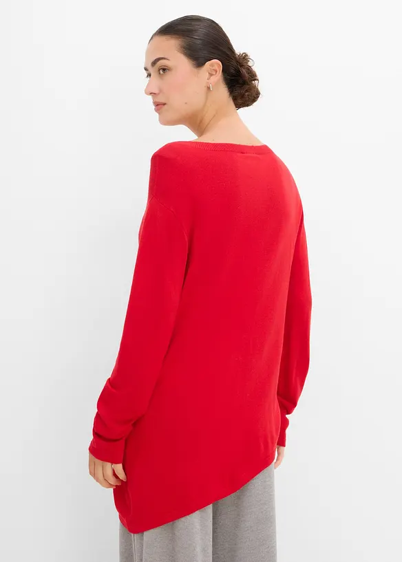 Maglione in filato fine di misto viscosa, bonprix