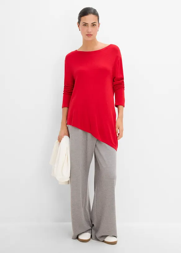 Maglione in filato fine di misto viscosa, bonprix