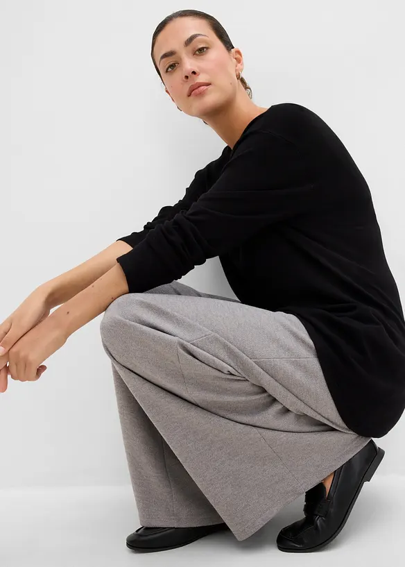 Maglione in filato fine di misto viscosa, bonprix