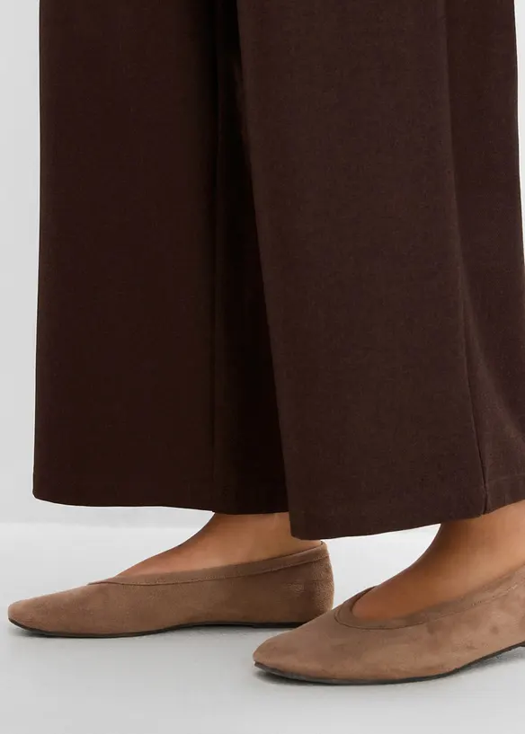 Pantaloni barrel in twill, bonprix