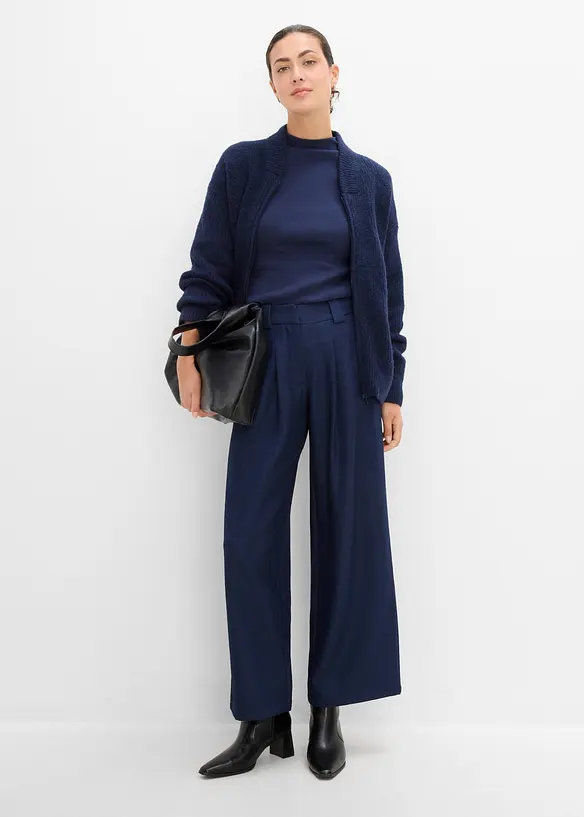 Pantaloni barrel in twill, bonprix
