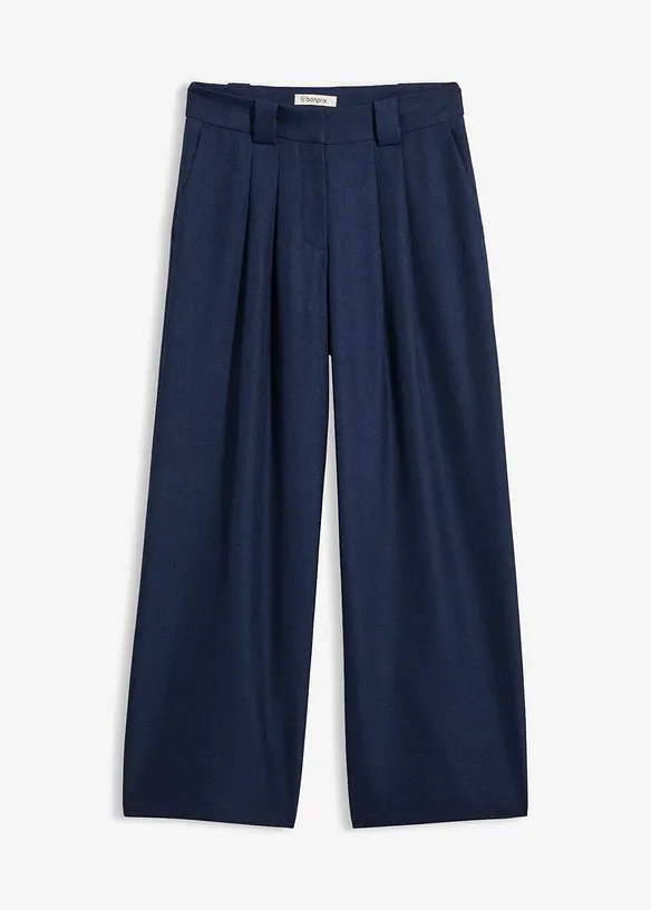 Pantaloni barrel in twill, bonprix