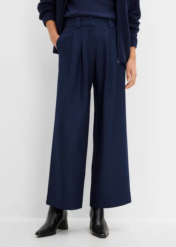 Pantaloni barrel in twill, bonprix