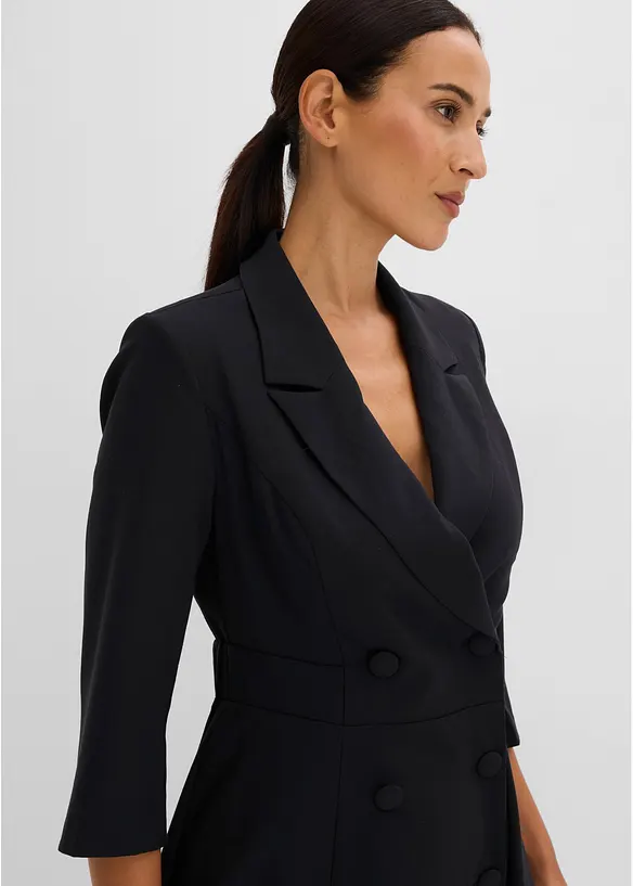 Abito blazer con parte della gonna svasata, bonprix