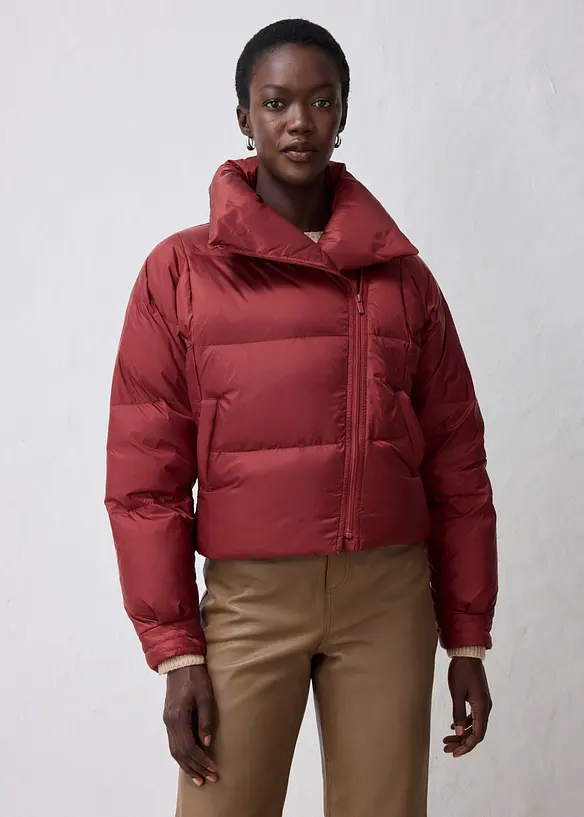 Piumino con piume riciclate, bonprix