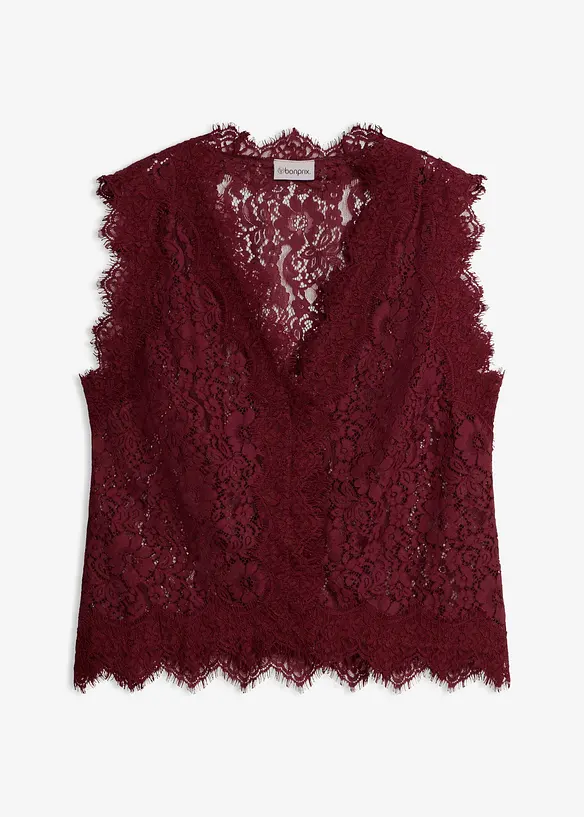 Gilet in pizzo, bonprix