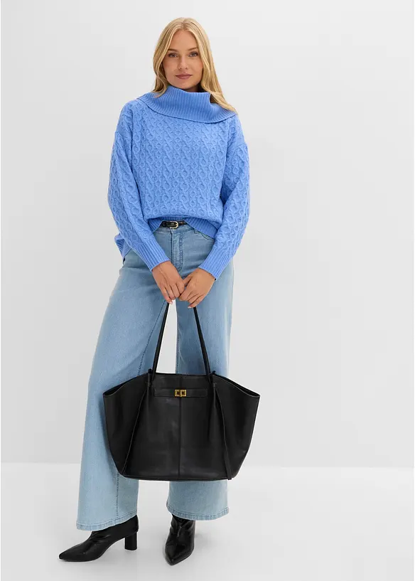 Maglione a trecce, bonprix
