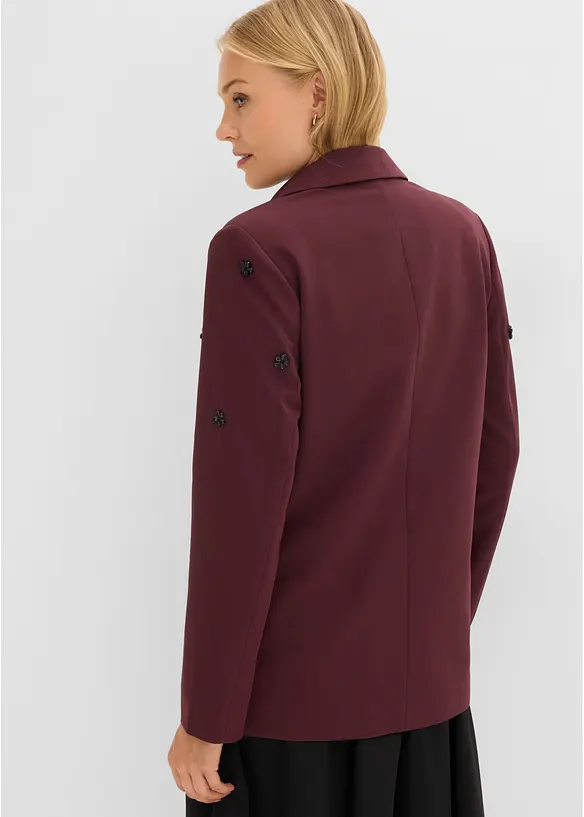 Blazer oversize con dettagli gioiello, bonprix
