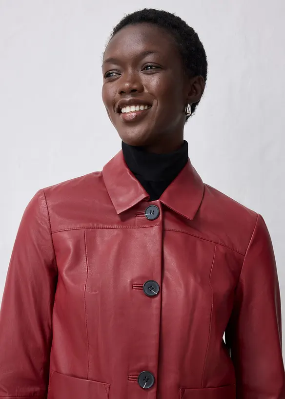 Giacca in morbida nappa, bonprix