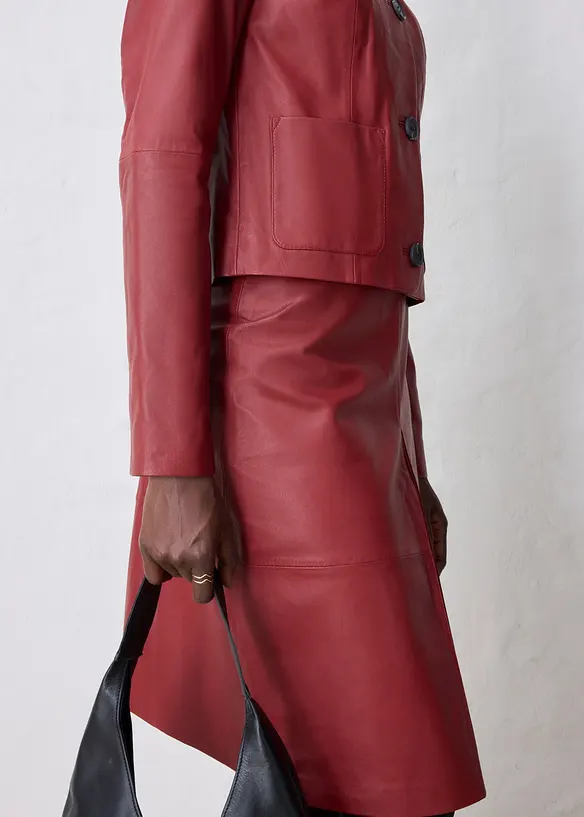 Giacca in morbida nappa, bonprix