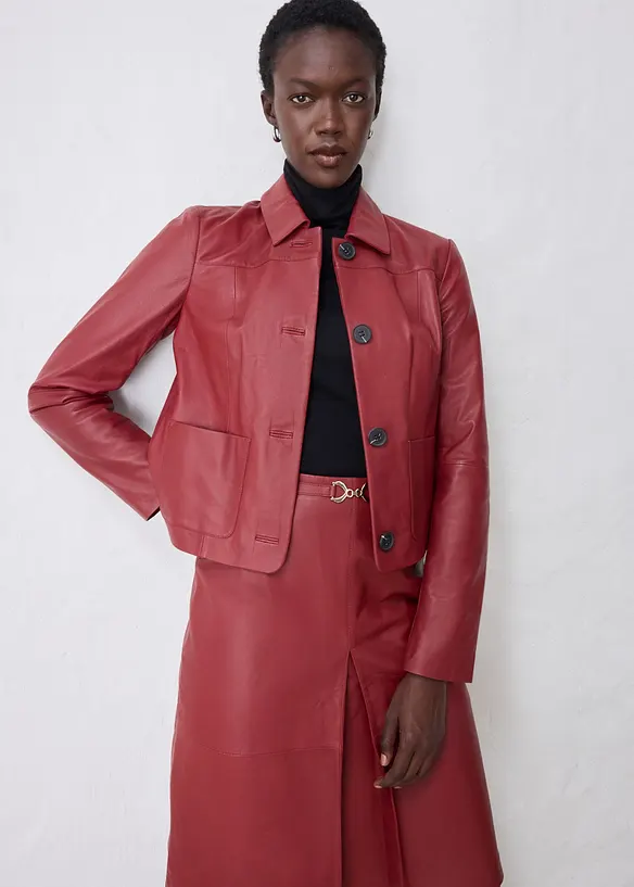 Giacca in morbida nappa, bonprix