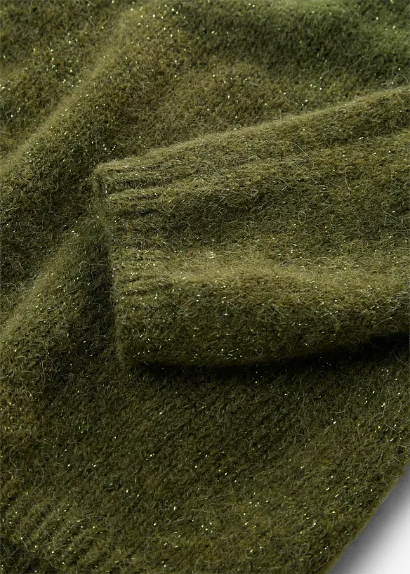 Maglione in misto alpaca morbido, bonprix