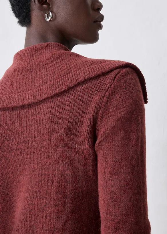 Maglione in misto lana morbido, bonprix