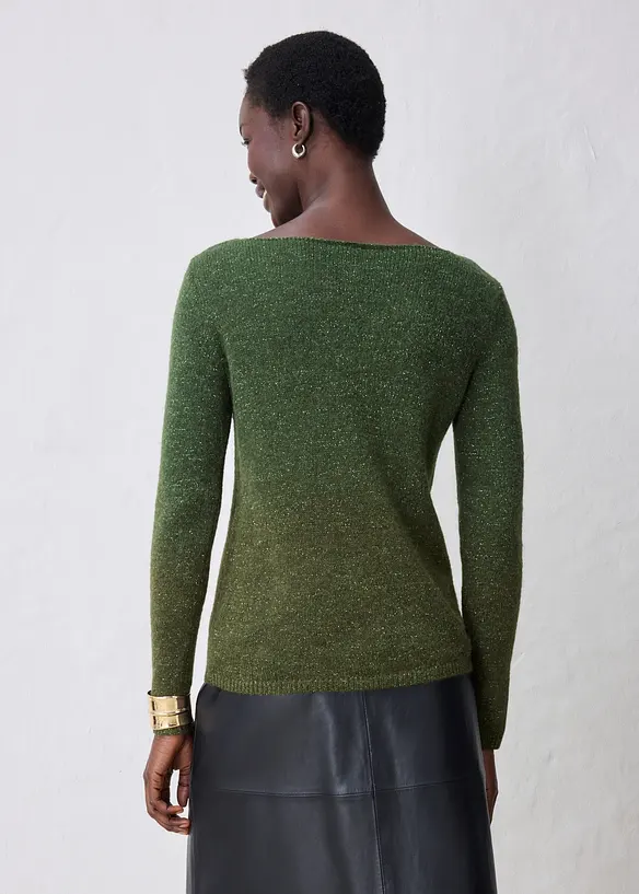 Maglione in misto alpaca morbido, bonprix