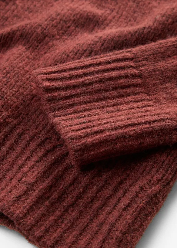 Maglione in misto lana morbido, bonprix