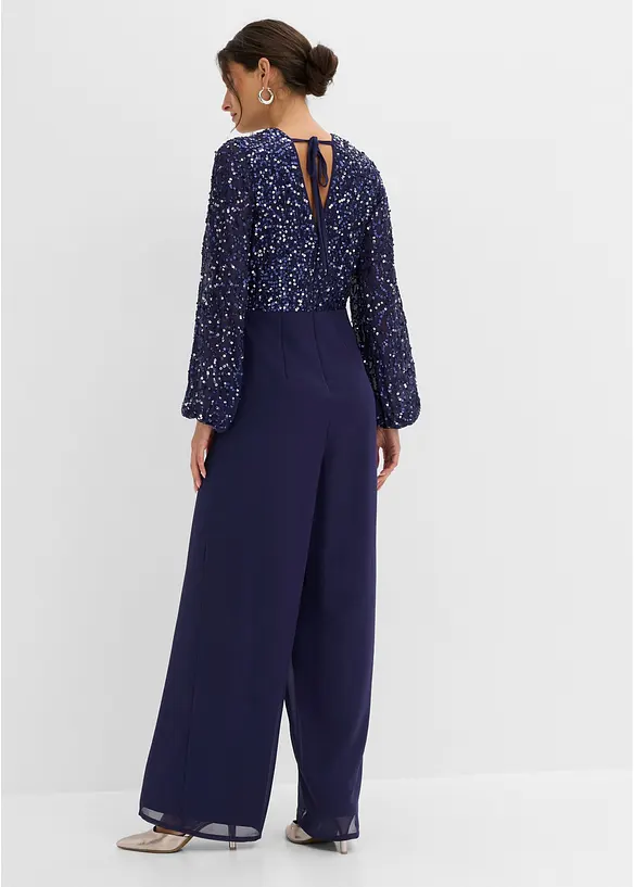Tuta elegante con paillettes, bonprix