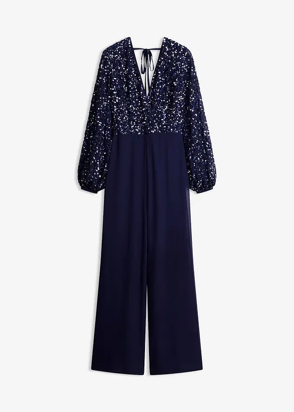 Tuta elegante con paillettes, bonprix