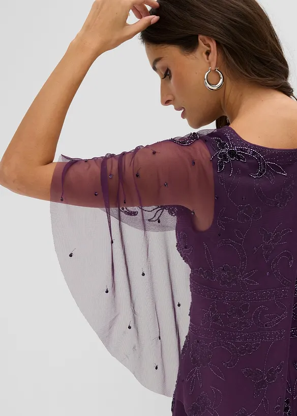 Abito da sera con ricami e paillettes, bonprix