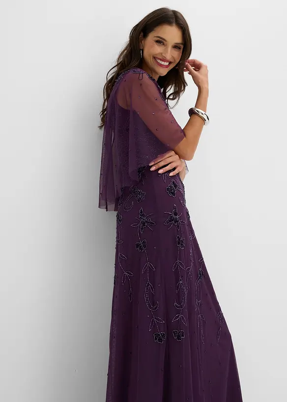 Abito da sera con ricami e paillettes, bonprix