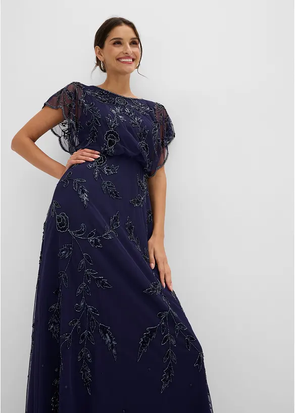 Abito da sera con ricami e paillettes, bonprix