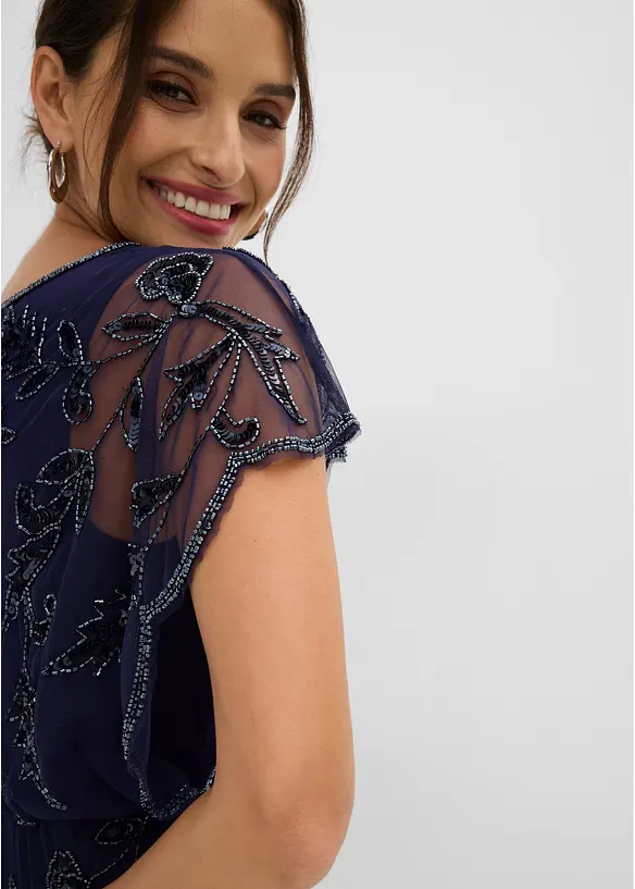 Abito da sera con ricami e paillettes, bonprix