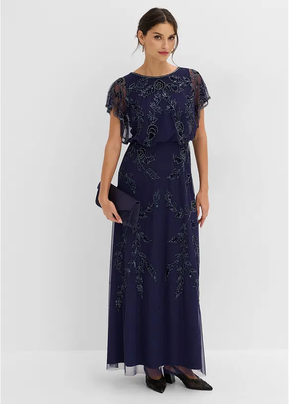 Abito da sera con ricami e paillettes, bonprix